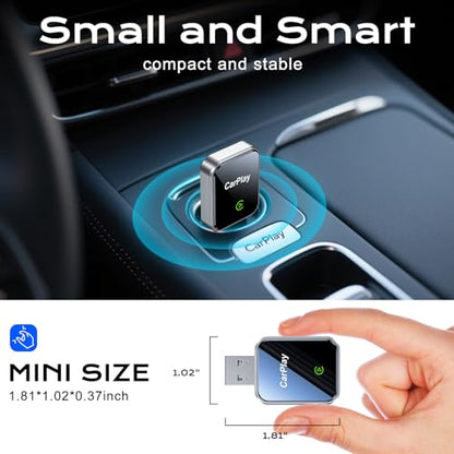 CarPlay Wireless Adapter for iPhone & Android Auto
