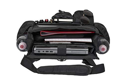 Back Seat Car Organizer with Dedicated Tablet and Laptop Storage Stabilizing Side Straps Soft Adjustable Shoulder Strap and Hardened Buckles Your Office Away from Office