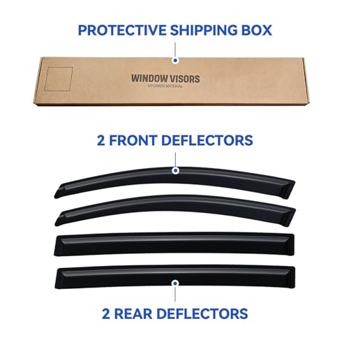 Window Visors Rain Guards for 2011