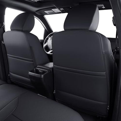 Tacoma Custom Fit Seat Covers for 2024 2025 Tacoma Crew Cab with Faux Leather