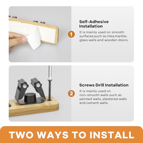 Broom Holder Wall Mount
