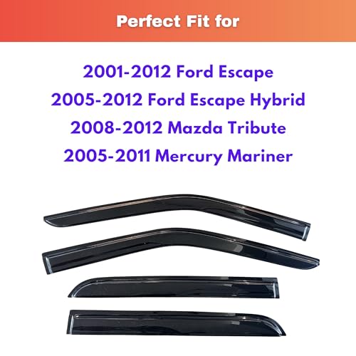 Rain Guards Fit for 2001