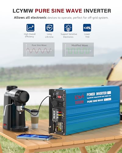 3000 Watt Inverter Pure Sine Wave DC 24V to 110V
