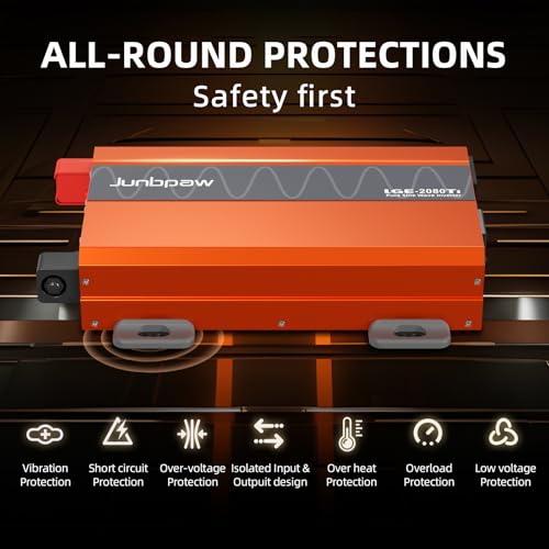 2080W Pure Sine Wave Power Inverter 24V to 110