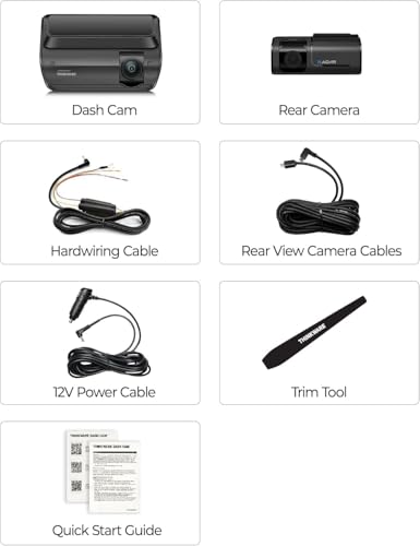 ARC700 Dash Cam 4K Front and 2K Rear