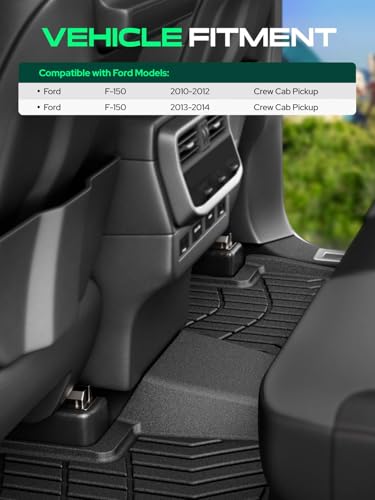 Automotive Floor Mats for Ford F (3 Count)