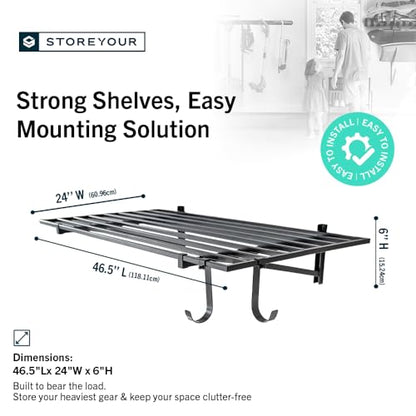 Garage Wall Shelf (2 Count)
