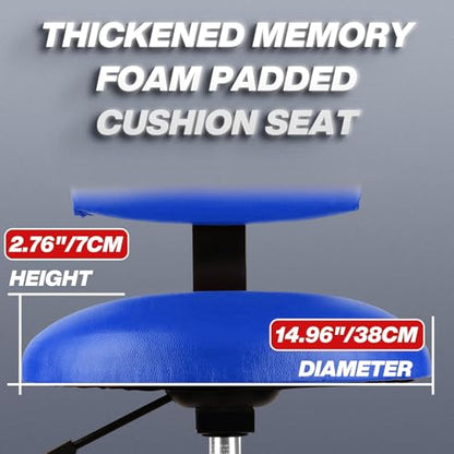 Shop Stool with Backrest