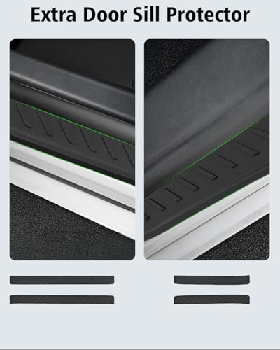 Floor Mats & Cargo Mat & Backrest Mat for Chevy Trailblazer AWD 2021 (160 Ounce)