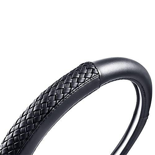 car Steering Wheel Cover Faux Leather Massage Universal fit 3D Honeycomb Hole Anti