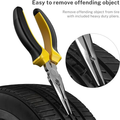 Flat Tire Repair Kit 68pcs 2