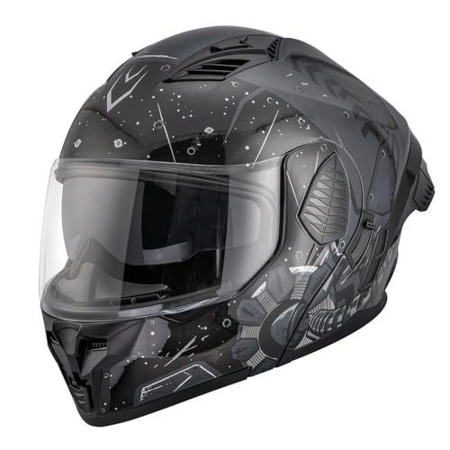 Modular Motorcycle Helmets Full Face Flip up Street Bike Motorcycle Helmet for Unisex Adult Model