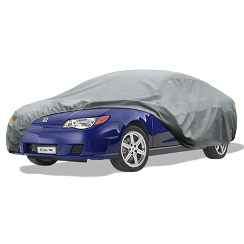 Waterproof Heavy Duty Car Cover Custom Fit Saturn Ion 2002
