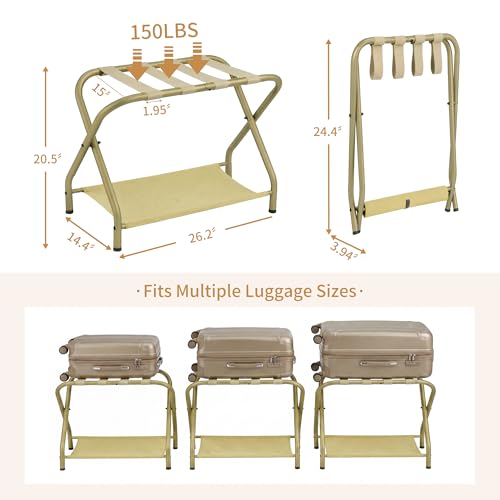 Luggage Rack for Guest Room (2 Count)