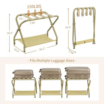 Luggage Rack for Guest Room (2 Count)