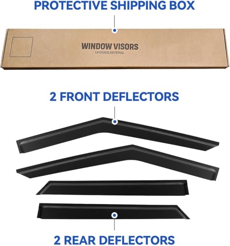 Window Visors Rain Guards for 2020