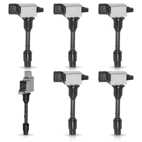 Set of 6 Ignition Coil Pack 2000 2001 3.3 3.5 Compatible with Infiniti Nissan Pathfinder QX4 00 01 3.3L 3.5L V6 Coils Replacement for C1335 C1332 UF331 UF328 224484W000 224484W011
