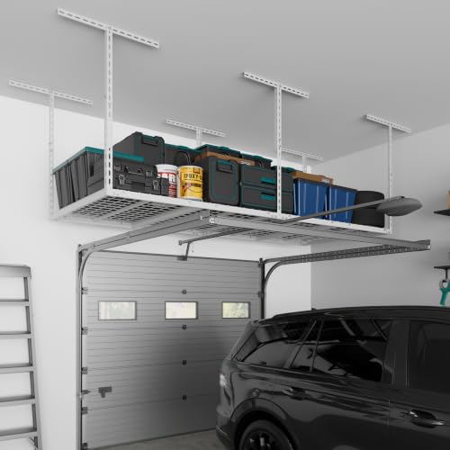 3X8FT Overhead Garage Storage Rack