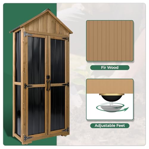 Outdoor Storage Cabinet with Shelf