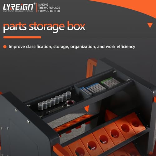 BT50 CNC Tool Holder Storage Cart