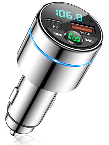 FM Transmitter for Car Bluetooth 5.3