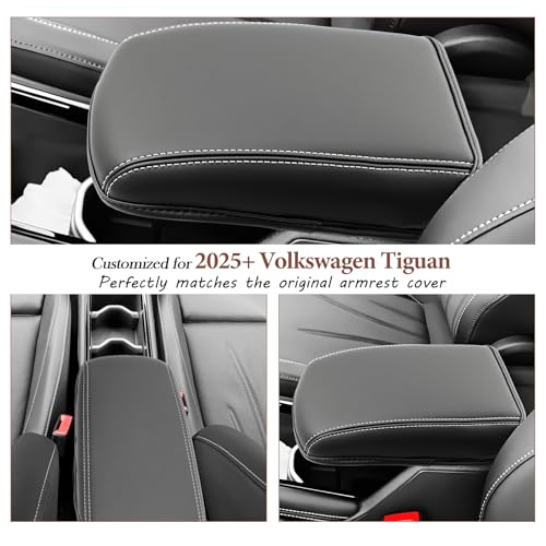 for 2025 2026 VW Tiguan Center Console Cover for 2025+ Volkswagen Tiguan