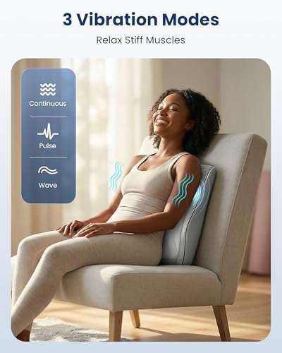 Lumbar Support Cushion with Kneading Massage