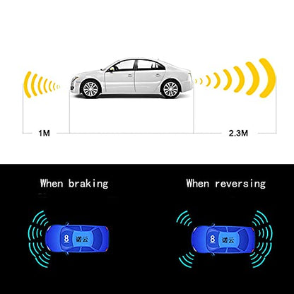 Car Parking Sensors Kit Reverse Radar parktronic System Auto Electronics Vehicle Back Assistant Reverse 8 Sensor