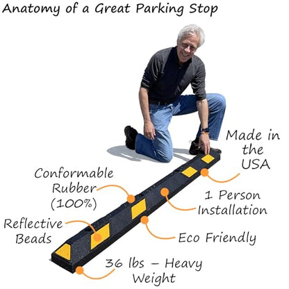 Rubber Parking Curb