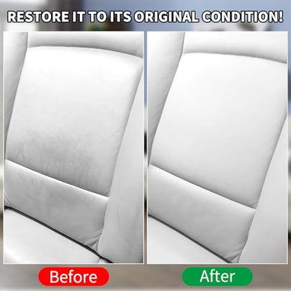 White Leather Recoloring Balm with 100ml Mink Oil
