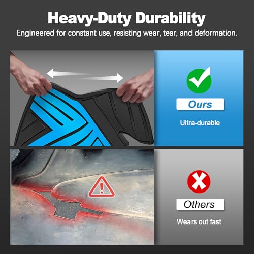 Rubber Floor Mats for Nissan Rogue 2021