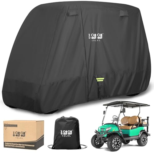 Heavy Duty Golf Cart Cover for 6 Passengers EZGO