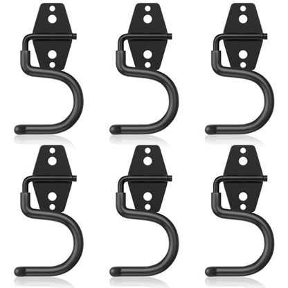 6 Pack Metal Garage Hooks