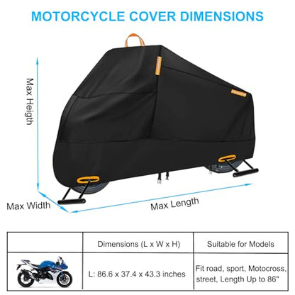 Motorcycle Cover for Ninja 250 300 650 1000 Yamaha YZF R1 R7 MT