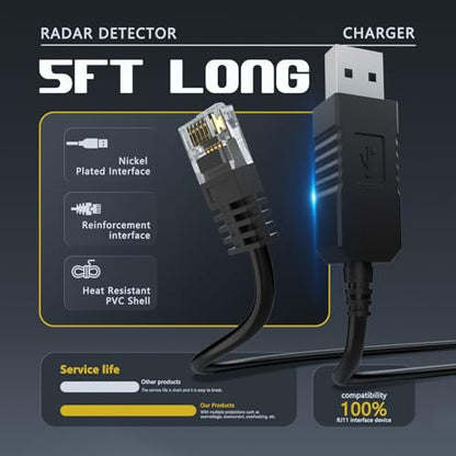 Radar Detector Cable (5 Foot)