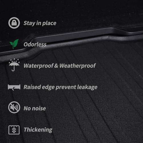 Trunk Mat for 2025 2026 KIA K4 Sedan TPE All Weather Protection Car Cargo Liners Accessories