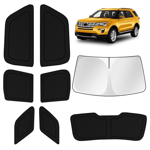 Car Window Shades for Ford Explorer 2011 (8 Count)