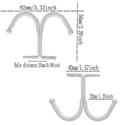 Double Prong Ceiling Hook (10 Count)