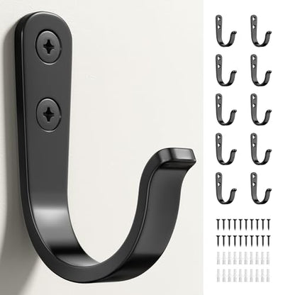 10Pcs Wall Hooks (10 Count)