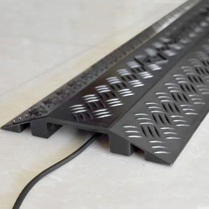 2 Pack 40" Rubber Floor Cable Cover (2 Count)