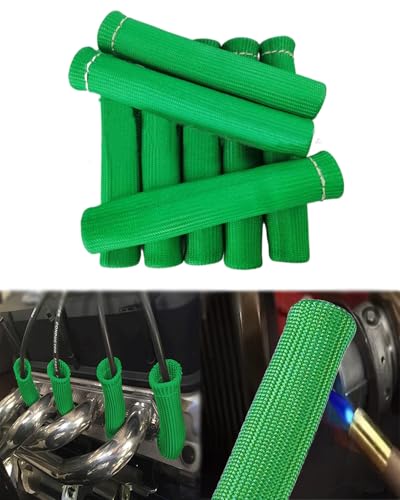 8 PCS 2500° Spark Plug Wire Boots Protector