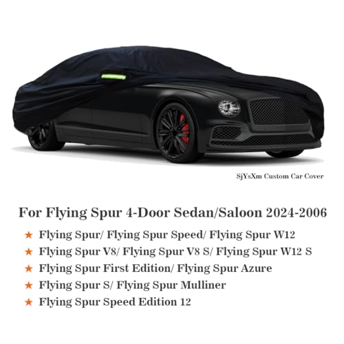 Custom Car Cover Compatible with Bentley Flying Spur 2026