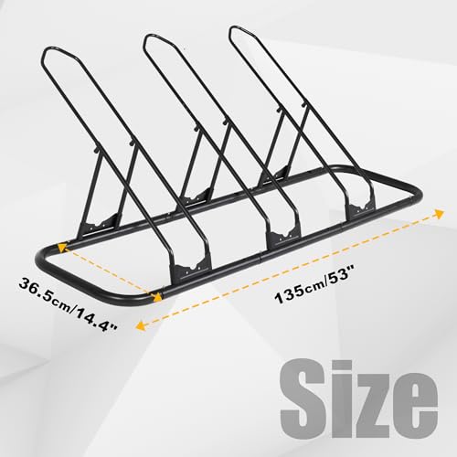 Bicycle Floor Parking Rack Stand