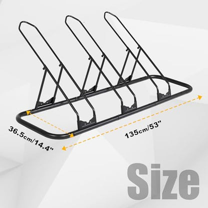 Bicycle Floor Parking Rack Stand