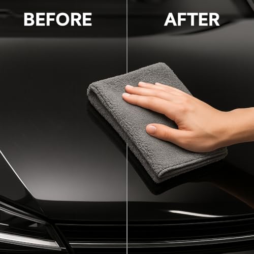 Paks Edgeless Microfiber Towels for Cars (3 Count)