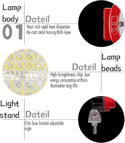 7 Inch Round LED Offroad Driving Lights for Truck (2 Count)