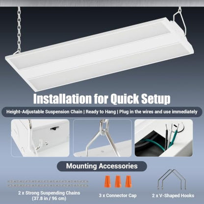 High Bay LED Shop Light 2 (2 Count)