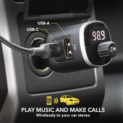BTFM8 Bluetooth FM Transmitter Car