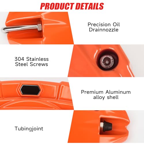 Brake Caliper Covers Compatible with Tesla Model Y Juniper 2025