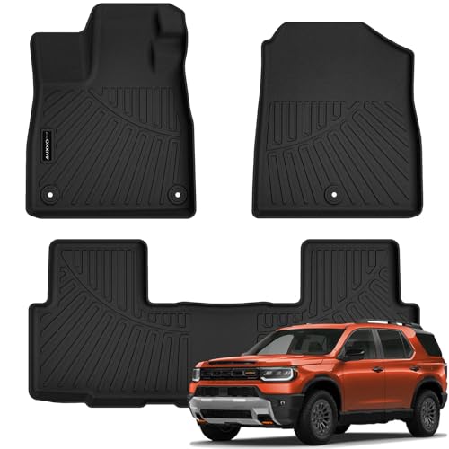 All Weather Floor Mats for Honda Passport 2026 (3 Count)